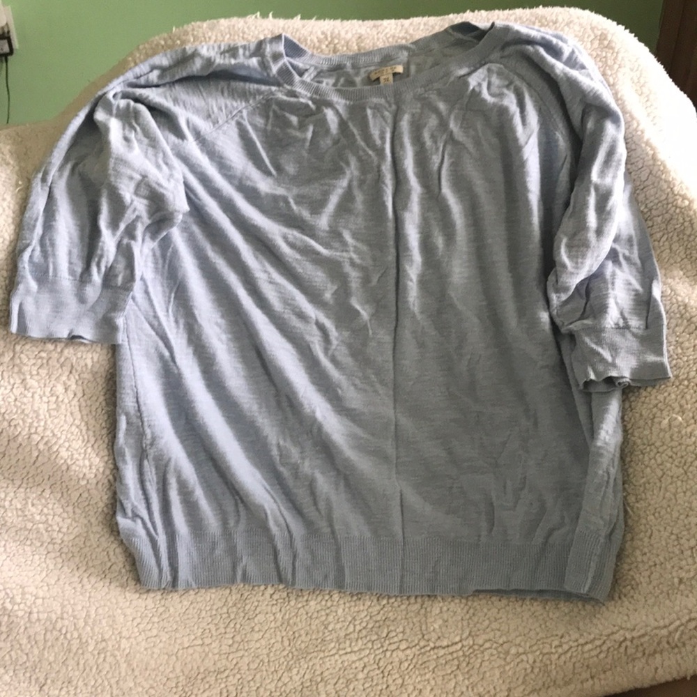 Baby blue Sonoma lightweight sweater